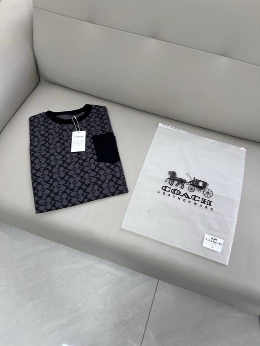 点此购买 蔻驰春夏季满印短袖T恤 ssy 339151 商品图6