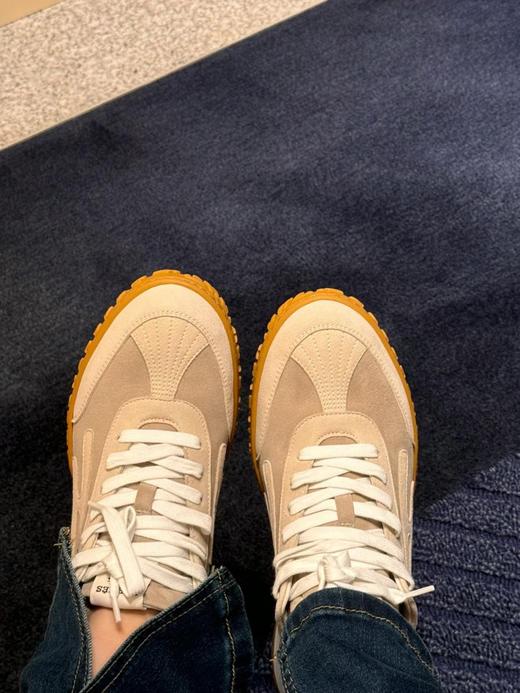 爱马仕jet系列麂皮德训鞋 运动鞋  原版购入开发 H家运动鞋 镂孔柔软麂皮山羊皮运动鞋（ZX*DBG) 商品图10