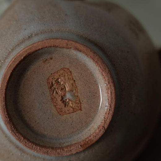 日本清水烧手绘贝壳小碟 全新保存品 X1455 商品图3