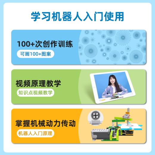 【100+创意图案，含电机】4岁+万花尺玩中学3节视频教程 社交 商品图3