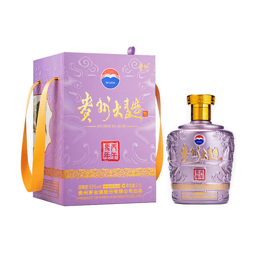 贵州大曲马年2.5L 酱香型白酒 商品图0