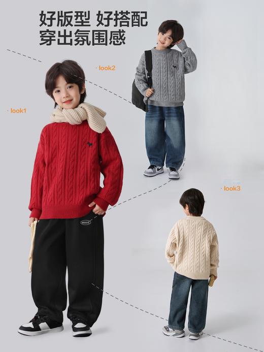 【秒杀】新年毛衣 小马刺绣毛衣 商品图3