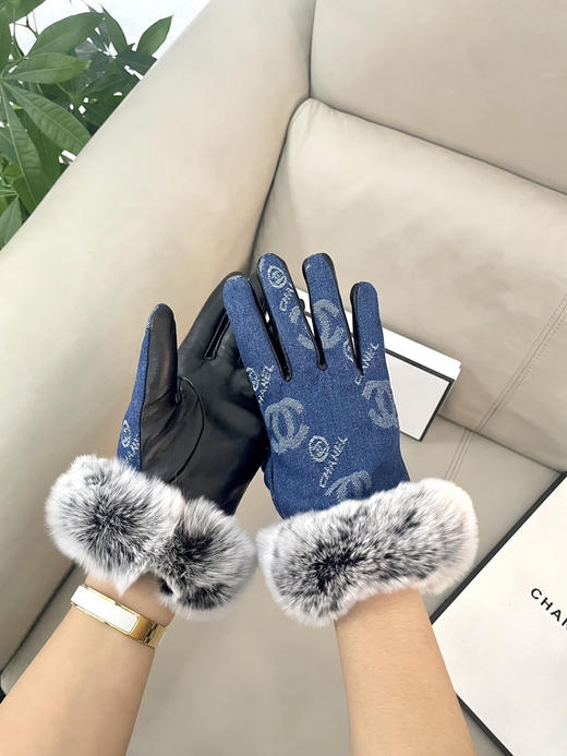 秋冬特惠💰230 香奈儿触屏女款手套 女士新款高档羊皮手套 商品图6