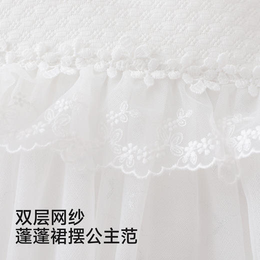 【商场同款】英氏新生儿衣服长袖女宝宝拉链纯色连体衣婴儿外出服 商品图2