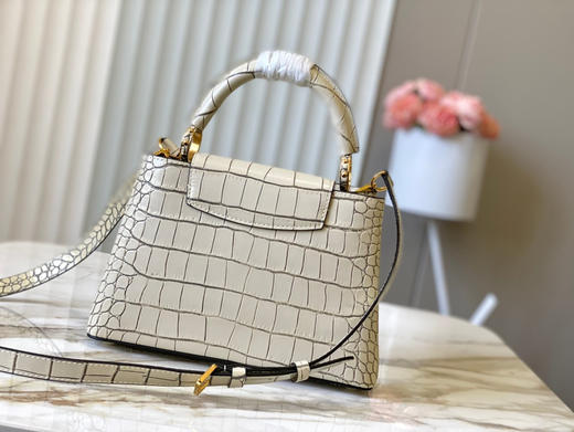 秋冬特惠💰1530 渠道级LV 新品 te级LV N93163/M48865奶白石纹鳄鱼纹 商品图2