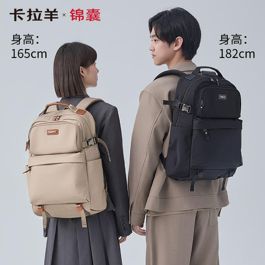 卡拉羊X锦囊商务电脑防盗背包27升出差通勤多功能双肩包睿行CN5228 商品图7
