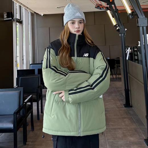 F010739冬季新款双色拼接立领羽绒棉服面包服棉衣外套 商品图6