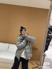 F010708陈奕迅同款防寒保暖银灰色玛雅短款羽绒服 商品缩略图2