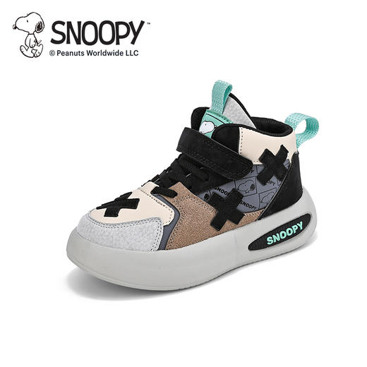 【史努比】儿童休闲鞋男女校园小白鞋高帮运动鞋26-37 商品图8