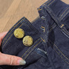 朗姿雏菊系列 双扣复古直筒牛仔裤 商品缩略图10