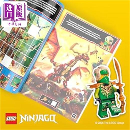 【中商原版】乐高幻影忍者 伟大战役寻宝贴纸活动书 LEGO NINJAGO 英文原版 LEGO 商品图3