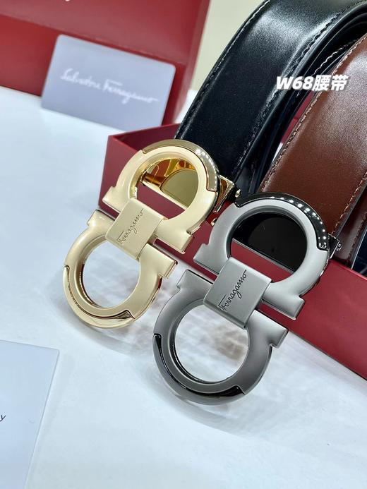 F010729春季新款双面可用双头腰带男士商务腰带 商品图10