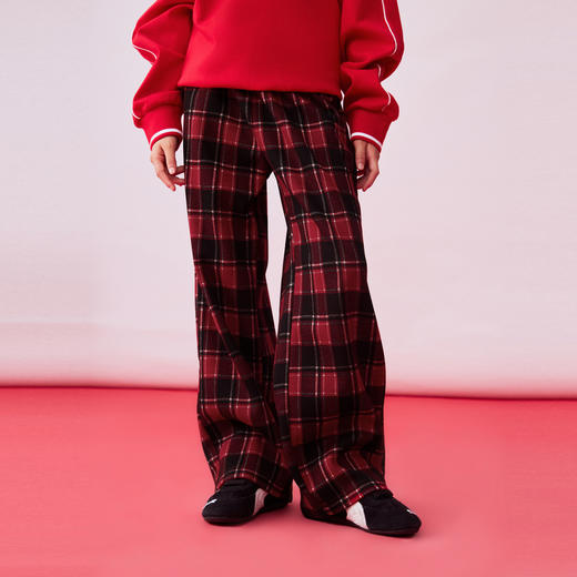 PUMA彪马官方正品新款儿童童装针织长裤休闲裤加绒温暖时尚 商品图0