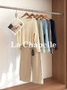 专柜实拍【细腻柔软/弹力舒适】拉夏贝尔/La Chapelle圆领麻花针织开衫绵羊毛柔软舒适长袖毛衣 商品缩略图1