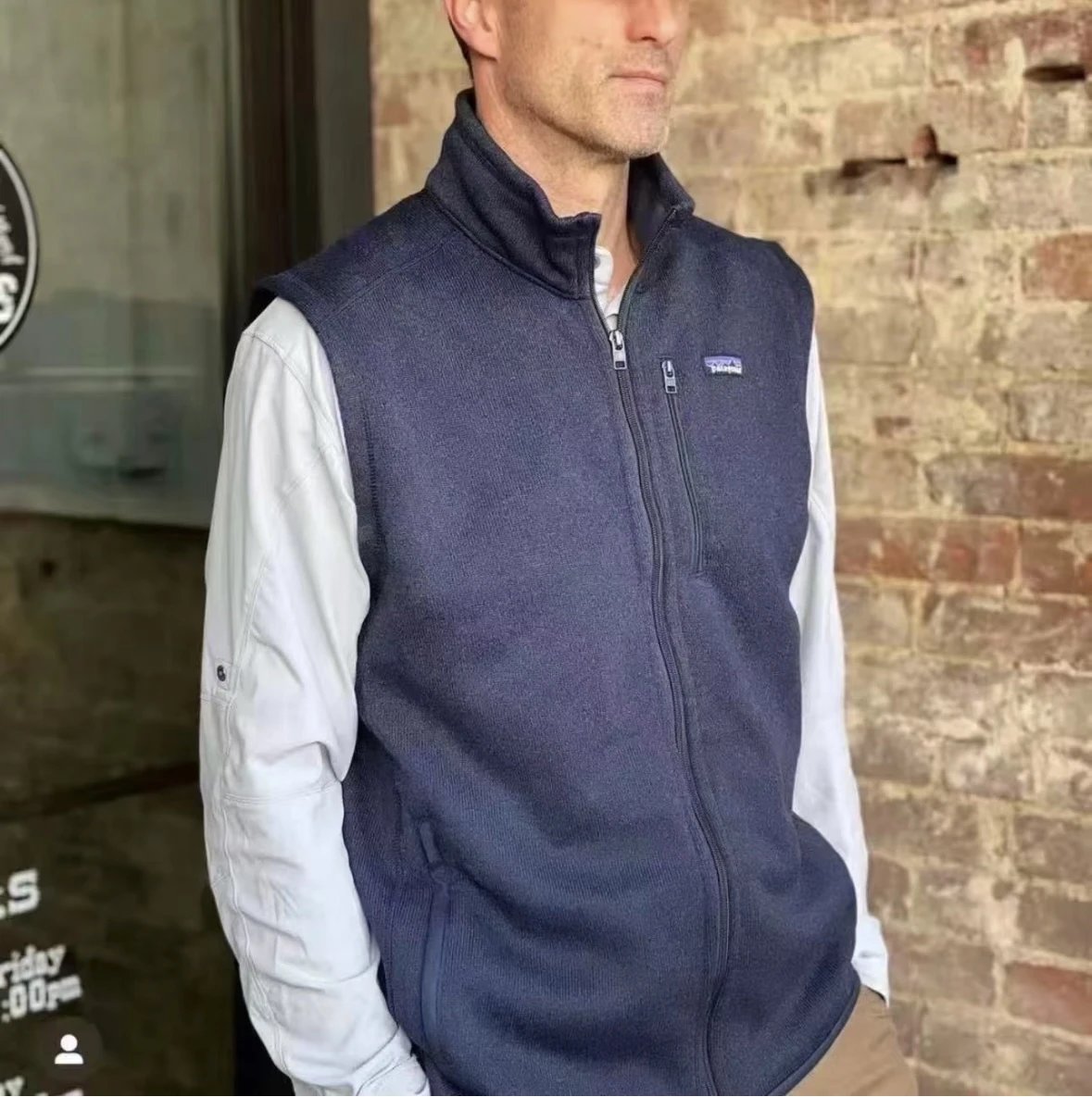 家属福利！重磅老渠道   巴t抓绒马甲  男女同款  抓绒拉链马甲 叠穿神器！