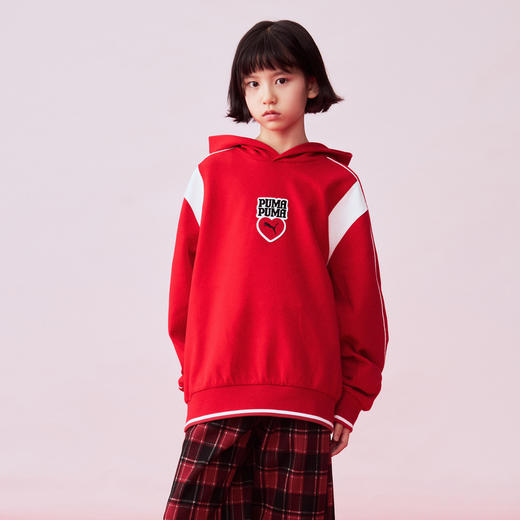 PUMA彪马官方正品新款儿童童装长袖卫衣连帽设计时尚舒适 商品图3