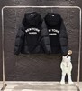 F010765纽约限定张凌赫同款毛巾刺绣小标连帽长款羽绒服 商品缩略图3