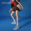 Dfuse迪芙斯2026春季新款轻便厚底增高魔术贴松糕鞋休闲鞋运动板鞋DFE1112126 商品缩略图2