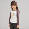 笛莎Deesha 2026春季女童时尚拼色趣味印花长袖T恤 商品缩略图2