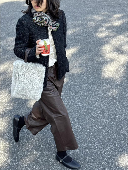 外贸原单蛋白皮裤pu裤子 商品图14