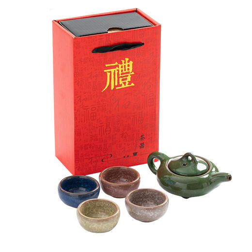 冰裂功夫茶具套装实用活动小礼品公司企业伴手礼会议展会店铺开业 商品图4