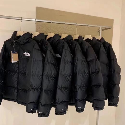 F010734精典硅胶logo纯色暗格防水羽绒棉服男女同款 商品图7