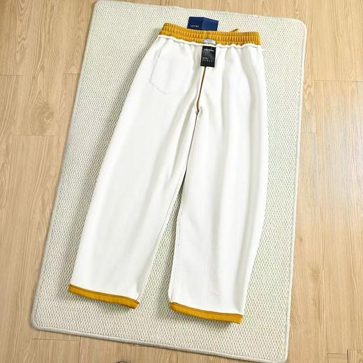 谱拉达2026秋冬松紧腰美式复古男女同款弯刀休闲裤 商品图3