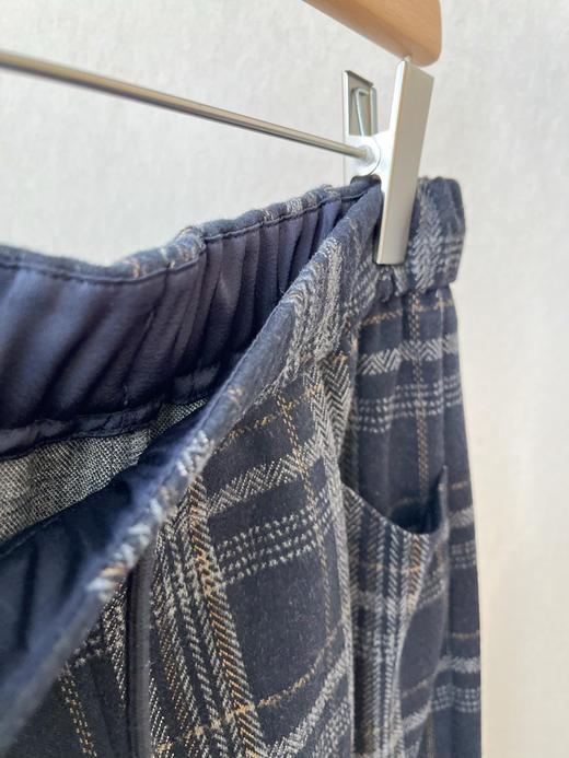 【2026春】噢蜜ooomeooo格纹直筒裤不加绒 商品图12