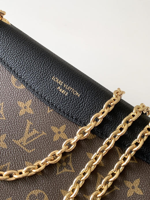 秋冬特惠💰1350 渠道级LV 【全钢五金 MB163c01变码芯片】te级LV 全套包装 M26285黑色 Saint-Germain PM手袋 商品图5