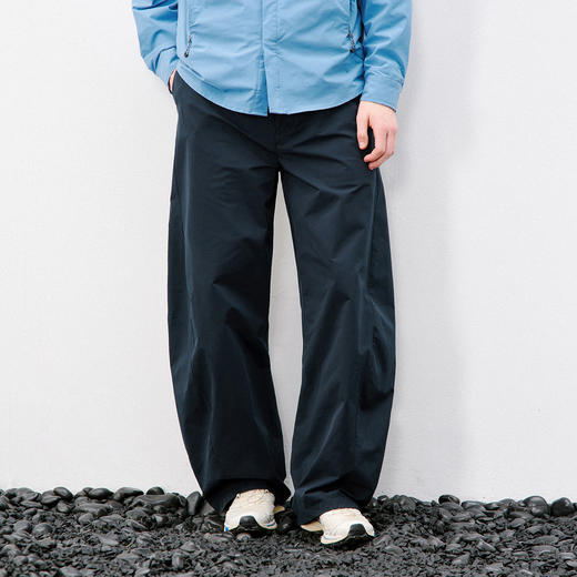 714street立体分割线显高显瘦弯刀长裤2026春季凉感防晒休闲裤男 商品图0