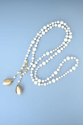 MONSHIRO 树叶项圈项链（不可使用购物金）