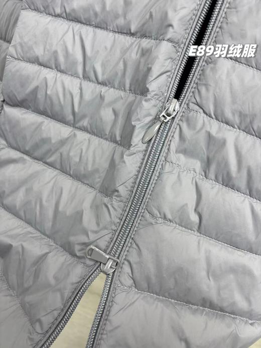 F010754告别臃肿女士轻暖系列中长款白鸭绒羽绒服 商品图14