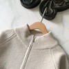 F010771运动毛衣夹克立领毛衣外套针织衫 商品缩略图7