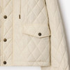 BURBERRY 巴宝莉 女士马术骑士设计标签短款绗缝尼龙连帽棉服 米色 8110327 C1740 商品缩略图1