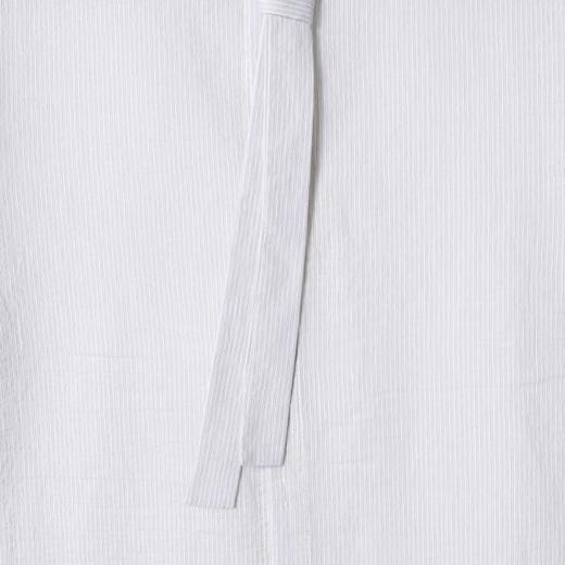 31686SDSA男士秋冬新款痞帅男装韩版简约撞色竖纹休闲衬衫百搭宽松衬衣 商品图3