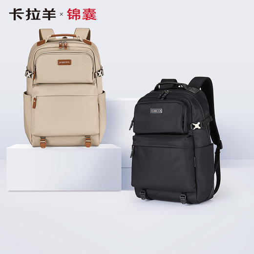卡拉羊X锦囊商务电脑防盗背包27升出差通勤多功能双肩包睿行CN5228 商品图1