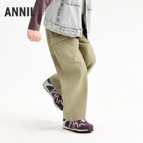 【实体店同款】男童全腰梭织单裤春季新款安奈儿童装AB616033