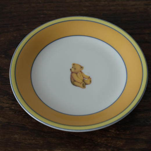 日本Narumi甜品盘 黄色熊/花 商品图3