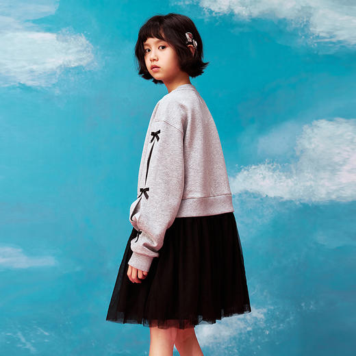 PUMA彪马官方正品新款儿童童装针织连衣裙运动休闲风时髦甜美 商品图4