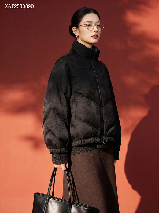 X&F253089Q羽绒服白鹅绒 商品图1
