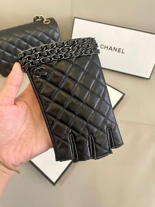 秋冬特惠💰260 香奈儿女士新款高档毛呢短款手套 商品图2