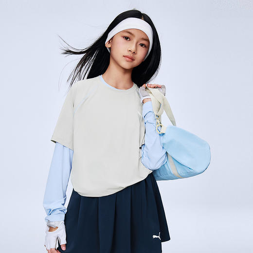 PUMA彪马童装2026春季新款儿童短袖T恤网眼舒适透气 商品图3