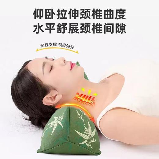 爆款！【小来】养生护颈艾草枕礼盒装 久睡不塌 艾草填充 精美刺绣 亲肤柔软 礼盒包装 商品图5