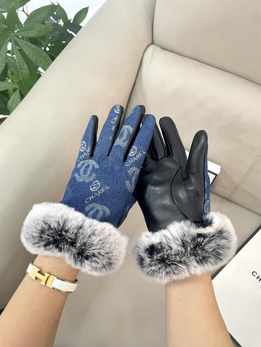 秋冬特惠💰230 香奈儿触屏女款手套 女士新款高档羊皮手套 商品图7