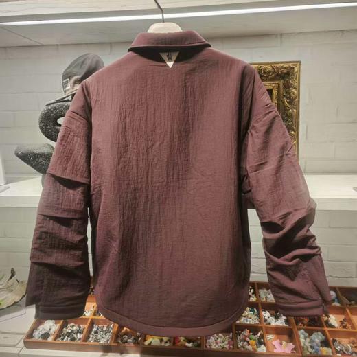 安踏 欧文系列 休闲加绒夹克外套 男女同款 红色 172611605V 商品图3