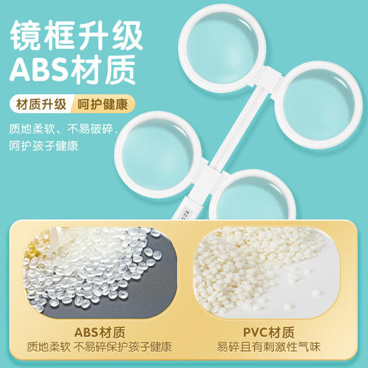 可孚反转拍双面镜翻转拍视力训练卡仪器同款医院正负200瞳距调节 商品图3