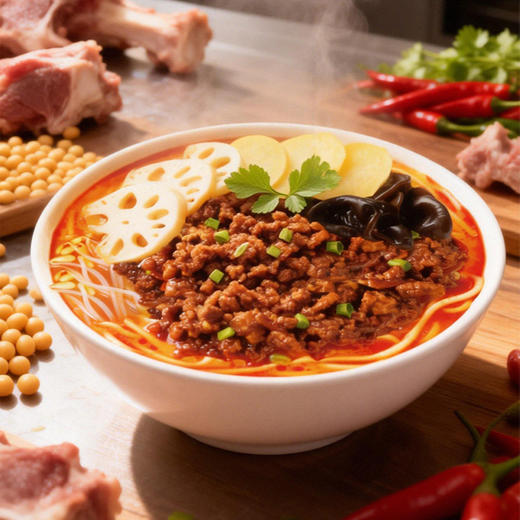 良工坊肥汁米线（料多多）332.5g 方便速食酸辣粉 商品图6