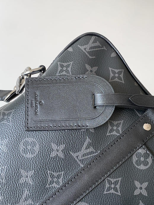 秋冬特惠💰1450 渠道级LV【全钢五金 MB163c01变码芯片】te级LV 全套包装 M46457黑花 男包公文包系列 商品图5