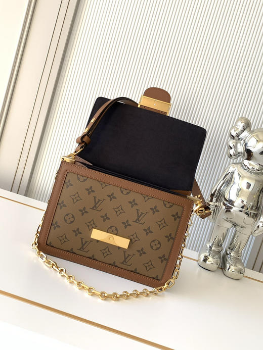 秋冬特惠💰1420 渠道级LV【全钢五金 MB163c01变码芯片】te级LV 全套包装 M45958老花中号 商品图5