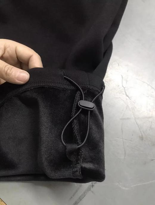 F010775冬季华棉复合水貂绒情侣加绒直筒长裤 商品图13